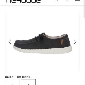 HeyDude Wendy Chambray Off Black